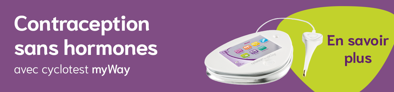 contraception sans hormones avec cyclotest myway